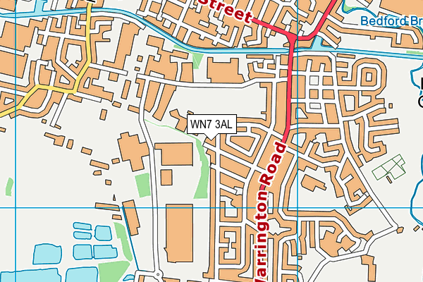 WN7 3AL map - OS VectorMap District (Ordnance Survey) WN7 3AL map - OS VectorMap District (Ordnance Survey)
