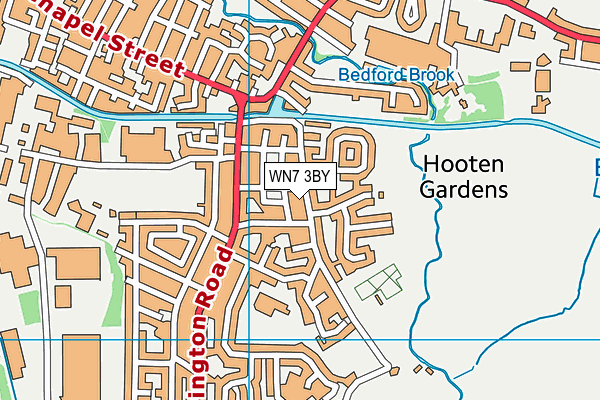 WN7 3BY map - OS VectorMap District (Ordnance Survey) WN7 3BY map - OS VectorMap District (Ordnance Survey)