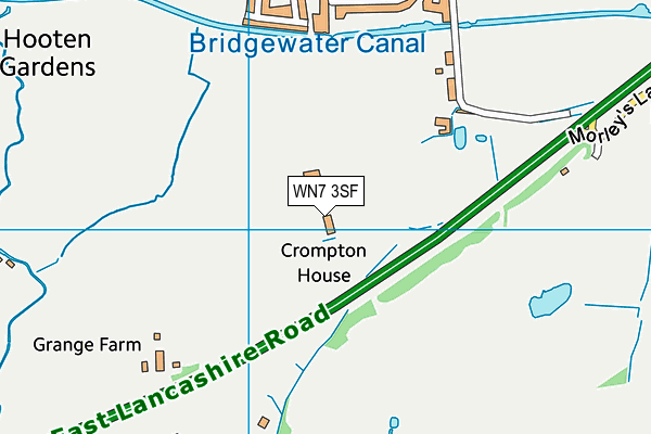 WN7 3SF map - OS VectorMap District (Ordnance Survey) WN7 3SF map - OS VectorMap District (Ordnance Survey)