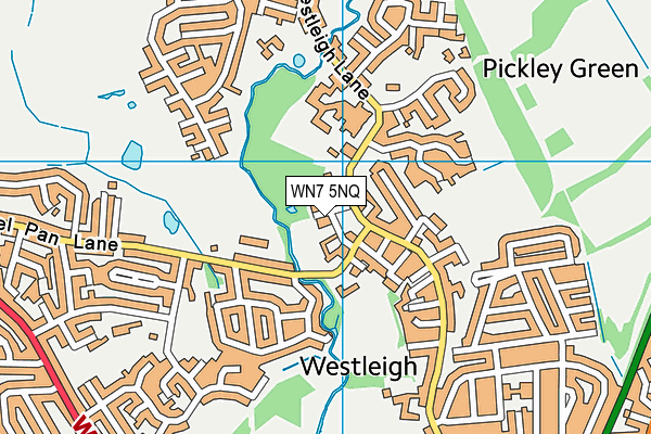 WN7 5NQ map - OS VectorMap District (Ordnance Survey) WN7 5NQ map - OS VectorMap District (Ordnance Survey)