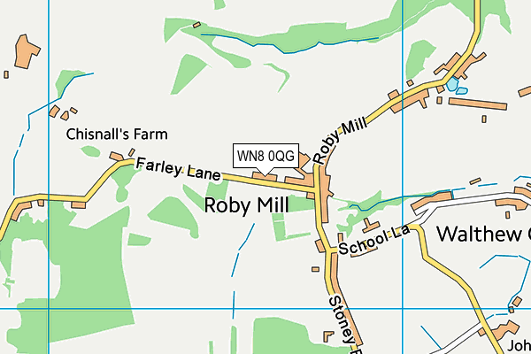 WN8 0QG map - OS VectorMap District (Ordnance Survey) WN8 0QG map - OS VectorMap District (Ordnance Survey)