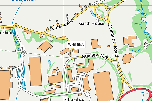 WN8 8EA maps, stats, and open data