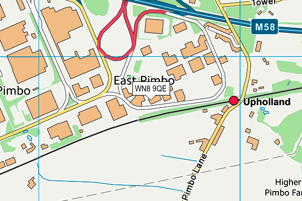 WN8 9QE maps, stats, and open data