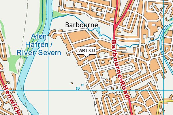 WR1 3JJ map - OS VectorMap District (Ordnance Survey) WR1 3JJ map - OS VectorMap District (Ordnance Survey)