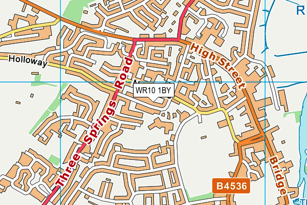 WR10 1BY map - OS VectorMap District (Ordnance Survey) WR10 1BY map - OS VectorMap District (Ordnance Survey)