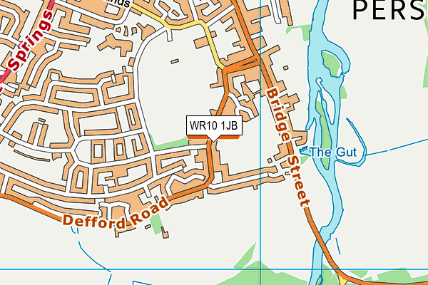 WR10 1JB map - OS VectorMap District (Ordnance Survey) WR10 1JB map - OS VectorMap District (Ordnance Survey)
