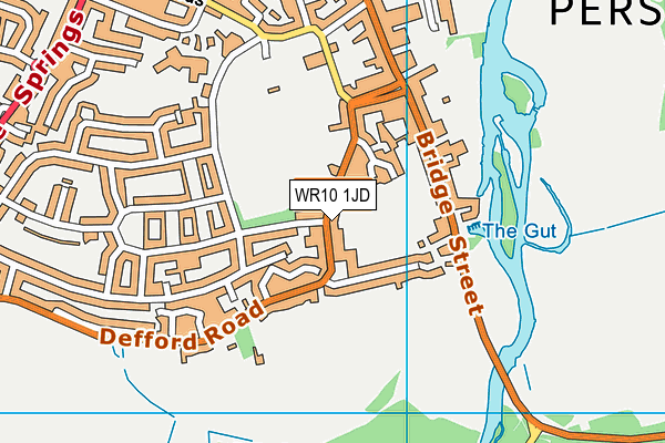 WR10 1JD map - OS VectorMap District (Ordnance Survey) WR10 1JD map - OS VectorMap District (Ordnance Survey)