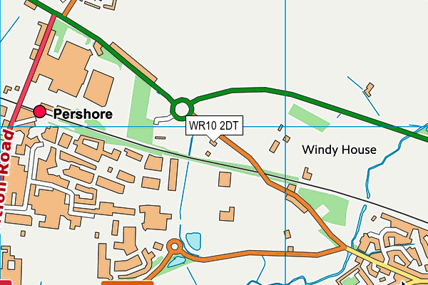 WR10 2DT map - OS VectorMap District (Ordnance Survey) WR10 2DT map - OS VectorMap District (Ordnance Survey)