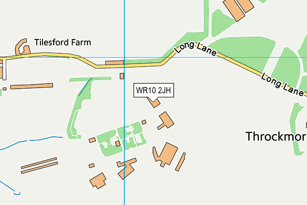 WR10 2JH map - OS VectorMap District (Ordnance Survey) WR10 2JH map - OS VectorMap District (Ordnance Survey)