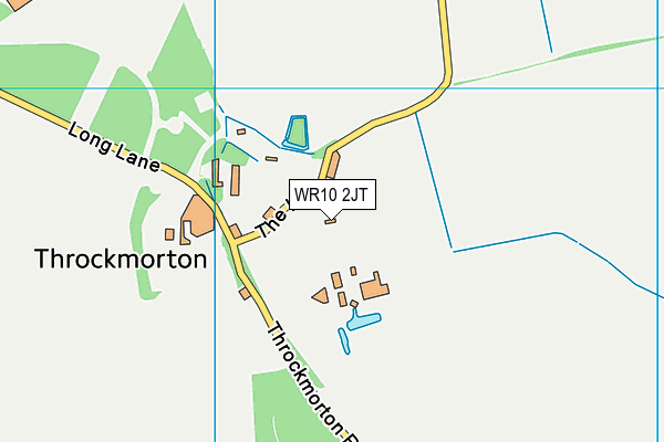WR10 2JT map - OS VectorMap District (Ordnance Survey) WR10 2JT map - OS VectorMap District (Ordnance Survey)