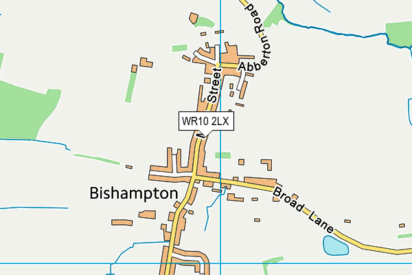 WR10 2LX map - OS VectorMap District (Ordnance Survey) WR10 2LX map - OS VectorMap District (Ordnance Survey)