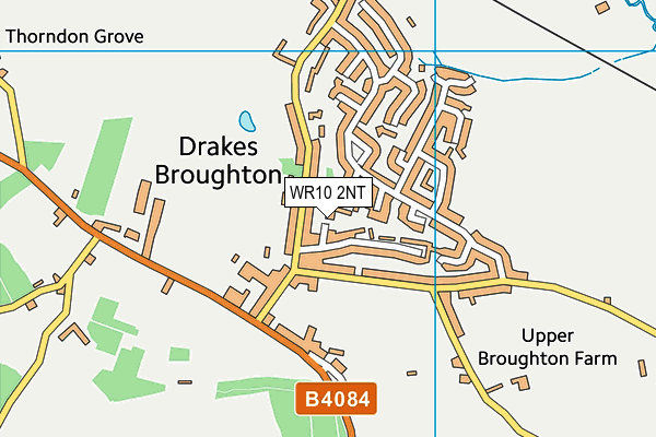 WR10 2NT map - OS VectorMap District (Ordnance Survey) WR10 2NT map - OS VectorMap District (Ordnance Survey)
