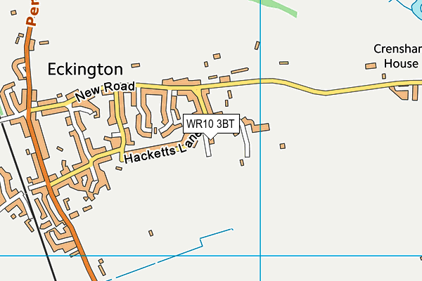 WR10 3BT map - OS VectorMap District (Ordnance Survey) WR10 3BT map - OS VectorMap District (Ordnance Survey)