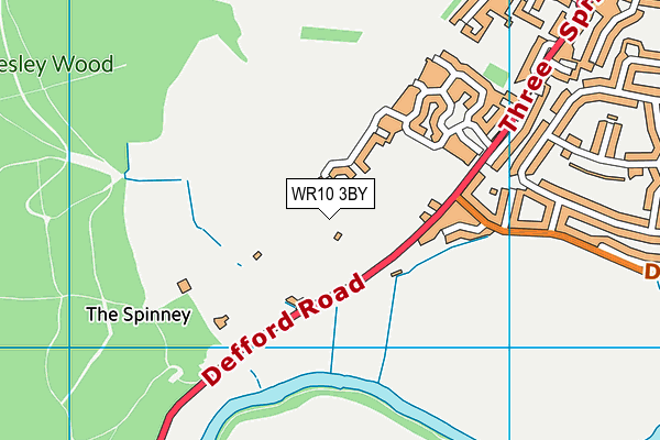 WR10 3BY map - OS VectorMap District (Ordnance Survey) WR10 3BY map - OS VectorMap District (Ordnance Survey)