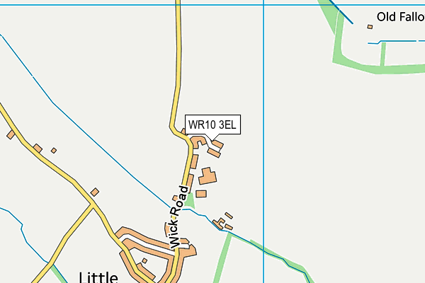 WR10 3EL map - OS VectorMap District (Ordnance Survey) WR10 3EL map - OS VectorMap District (Ordnance Survey)