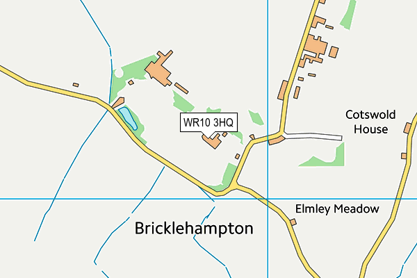 WR10 3HQ map - OS VectorMap District (Ordnance Survey)