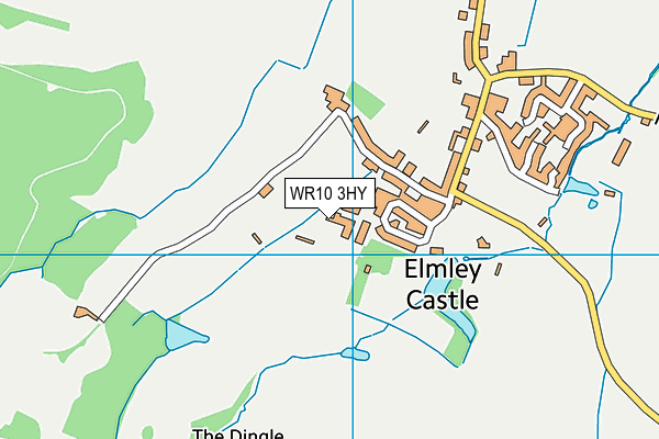 WR10 3HY map - OS VectorMap District (Ordnance Survey) WR10 3HY map - OS VectorMap District (Ordnance Survey)