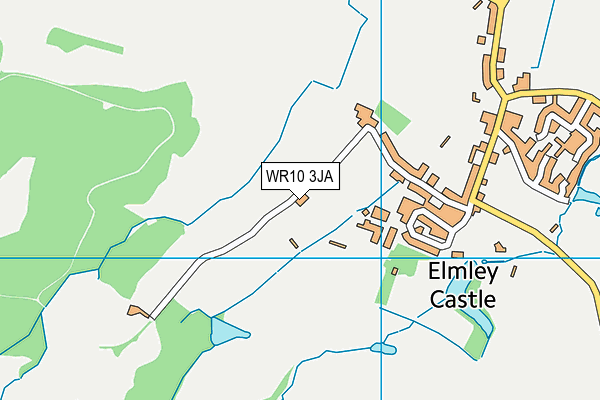 WR10 3JA map - OS VectorMap District (Ordnance Survey) WR10 3JA map - OS VectorMap District (Ordnance Survey)