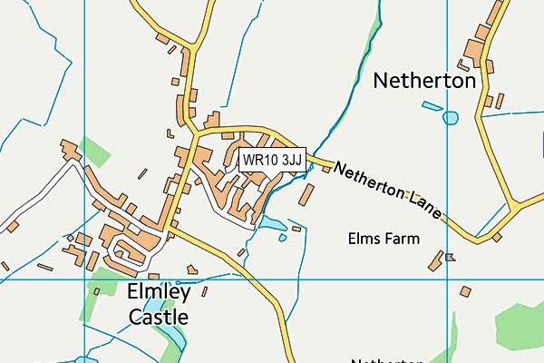 WR10 3JJ map - OS VectorMap District (Ordnance Survey) WR10 3JJ map - OS VectorMap District (Ordnance Survey)