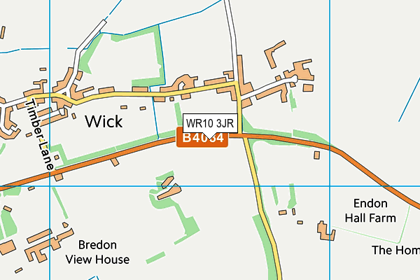 WR10 3JR map - OS VectorMap District (Ordnance Survey) WR10 3JR map - OS VectorMap District (Ordnance Survey)
