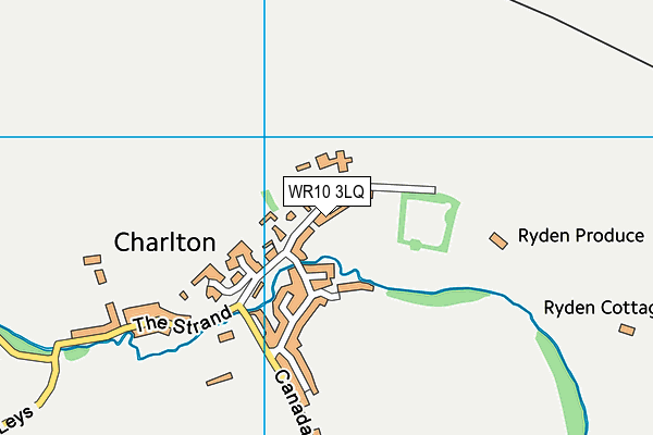 WR10 3LQ map - OS VectorMap District (Ordnance Survey)