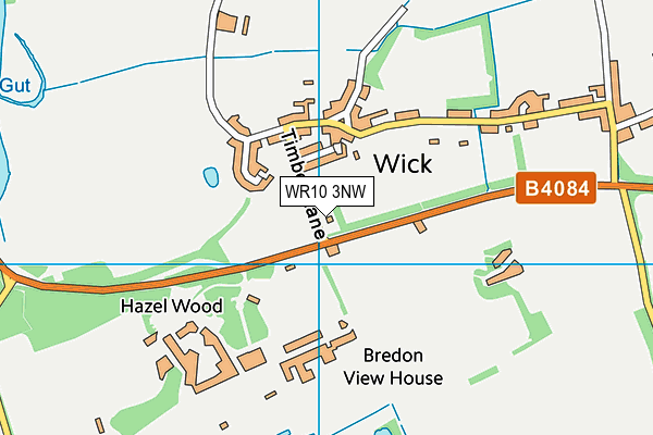 WR10 3NW map - OS VectorMap District (Ordnance Survey) WR10 3NW map - OS VectorMap District (Ordnance Survey)