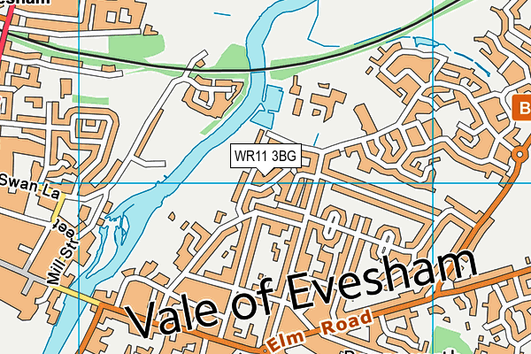 WR11 3BG map - OS VectorMap District (Ordnance Survey) WR11 3BG map - OS VectorMap District (Ordnance Survey)