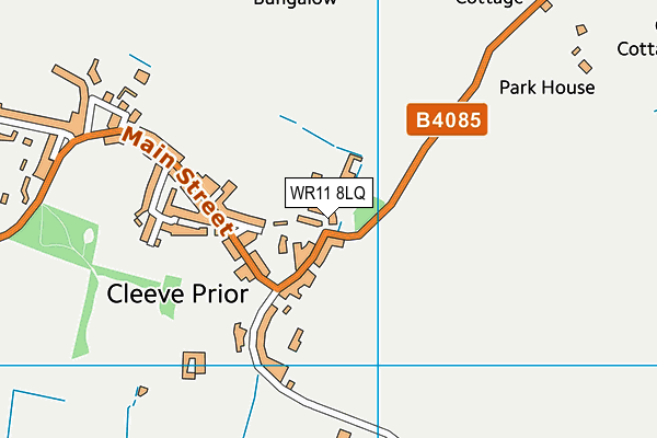 WR11 8LQ map - OS VectorMap District (Ordnance Survey) WR11 8LQ map - OS VectorMap District (Ordnance Survey)