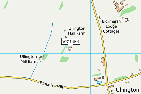 WR11 8PH map - OS VectorMap District (Ordnance Survey) WR11 8PH map - OS VectorMap District (Ordnance Survey)