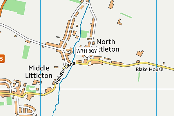 WR11 8QY map - OS VectorMap District (Ordnance Survey) WR11 8QY map - OS VectorMap District (Ordnance Survey)