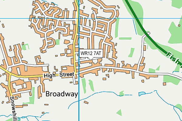 WR12 7AT map - OS VectorMap District (Ordnance Survey) WR12 7AT map - OS VectorMap District (Ordnance Survey)