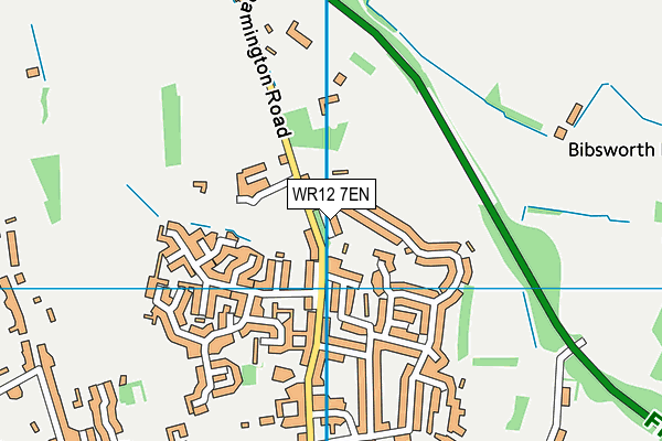 WR12 7EN map - OS VectorMap District (Ordnance Survey) WR12 7EN map - OS VectorMap District (Ordnance Survey)