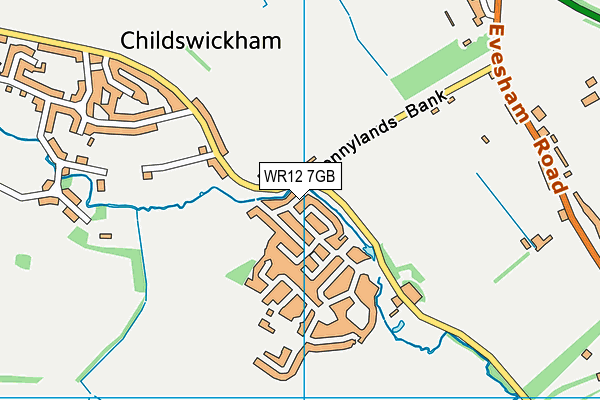 WR12 7GB map - OS VectorMap District (Ordnance Survey) WR12 7GB map - OS VectorMap District (Ordnance Survey)