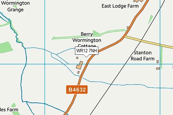 WR12 7NH map - OS VectorMap District (Ordnance Survey) WR12 7NH map - OS VectorMap District (Ordnance Survey)