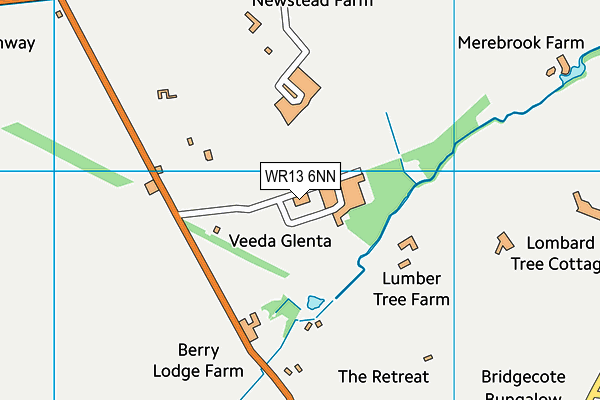 WR13 6NN map - OS VectorMap District (Ordnance Survey) WR13 6NN map - OS VectorMap District (Ordnance Survey)