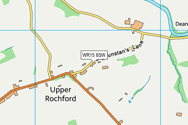 WR15 8SW map - OS VectorMap District (Ordnance Survey) WR15 8SW map - OS VectorMap District (Ordnance Survey)