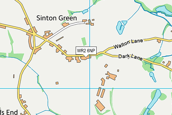 WR2 6NP map - OS VectorMap District (Ordnance Survey) WR2 6NP map - OS VectorMap District (Ordnance Survey)