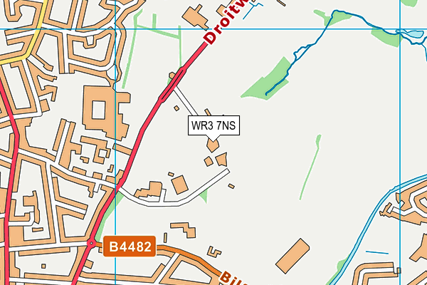 WR3 7NS map - OS VectorMap District (Ordnance Survey) WR3 7NS map - OS VectorMap District (Ordnance Survey)
