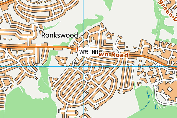 WR5 1NH map - OS VectorMap District (Ordnance Survey) WR5 1NH map - OS VectorMap District (Ordnance Survey)