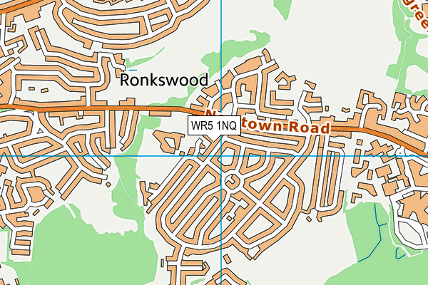 WR5 1NQ map - OS VectorMap District (Ordnance Survey) WR5 1NQ map - OS VectorMap District (Ordnance Survey)