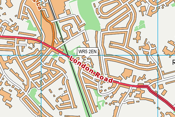 WR5 2EN map - OS VectorMap District (Ordnance Survey) WR5 2EN map - OS VectorMap District (Ordnance Survey)