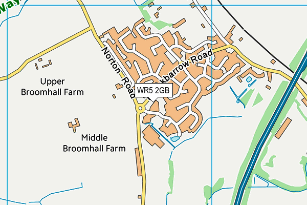WR5 2GB map - OS VectorMap District (Ordnance Survey) WR5 2GB map - OS VectorMap District (Ordnance Survey)