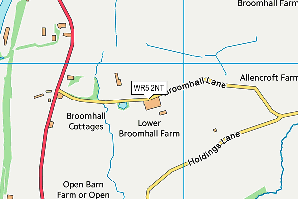 WR5 2NT map - OS VectorMap District (Ordnance Survey) WR5 2NT map - OS VectorMap District (Ordnance Survey)