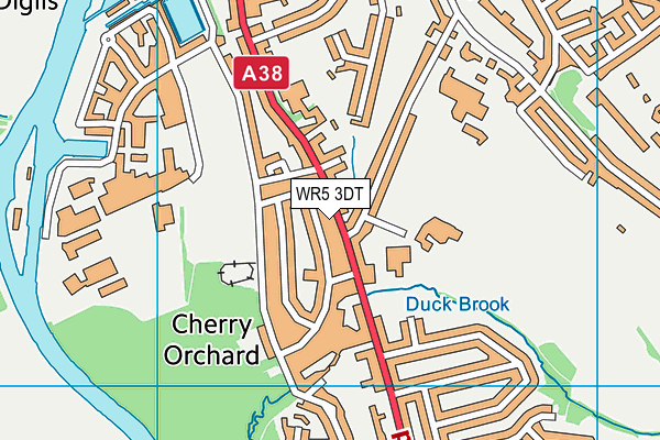 WR5 3DT map - OS VectorMap District (Ordnance Survey) WR5 3DT map - OS VectorMap District (Ordnance Survey)