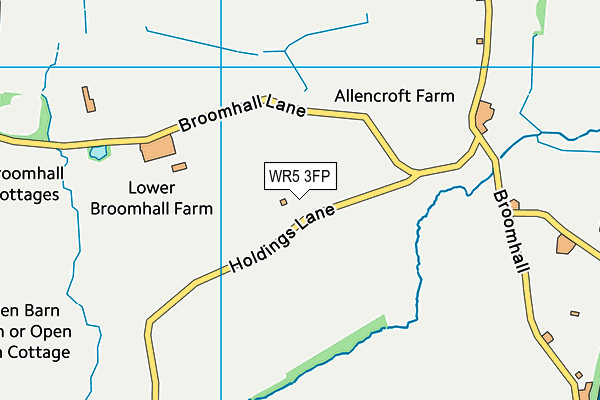 WR5 3FP map - OS VectorMap District (Ordnance Survey) WR5 3FP map - OS VectorMap District (Ordnance Survey)