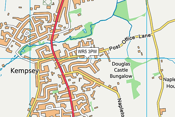 WR5 3PW map - OS VectorMap District (Ordnance Survey) WR5 3PW map - OS VectorMap District (Ordnance Survey)