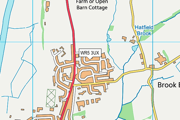 WR5 3UX map - OS VectorMap District (Ordnance Survey) WR5 3UX map - OS VectorMap District (Ordnance Survey)