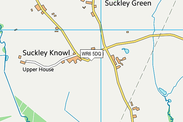 WR6 5DQ map - OS VectorMap District (Ordnance Survey) WR6 5DQ map - OS VectorMap District (Ordnance Survey)