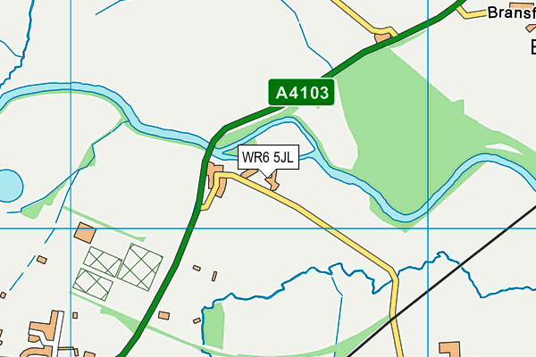 WR6 5JL map - OS VectorMap District (Ordnance Survey) WR6 5JL map - OS VectorMap District (Ordnance Survey)