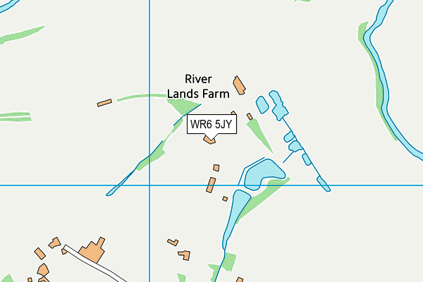 WR6 5JY map - OS VectorMap District (Ordnance Survey)